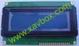 ecran lcd bleu